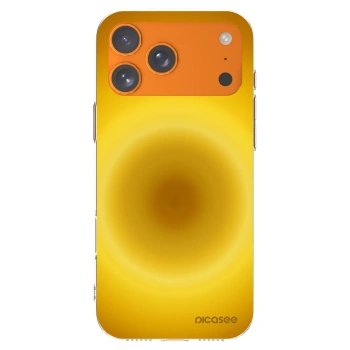 Picasee silikonový průhledný obal pro Apple iPhone 17 Pro Max - Solar Pulse