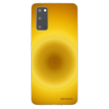 Picasee silikonový průhledný obal pro Samsung Galaxy S20 G980F - Solar Pulse