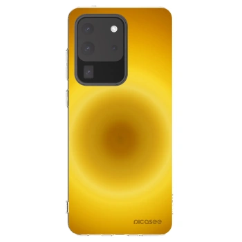 Picasee silikonový průhledný obal pro Samsung Galaxy S20 Ultra 5G G988F - Solar Pulse