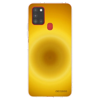 Picasee silikonový průhledný obal pro Samsung Galaxy A21s - Solar Pulse