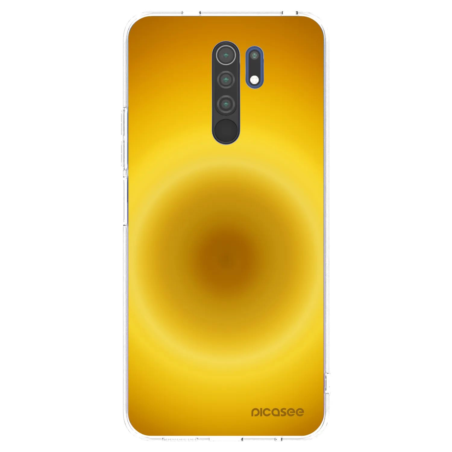 Picasee silikonový průhledný obal pro Xiaomi Redmi 9 - Solar Pulse