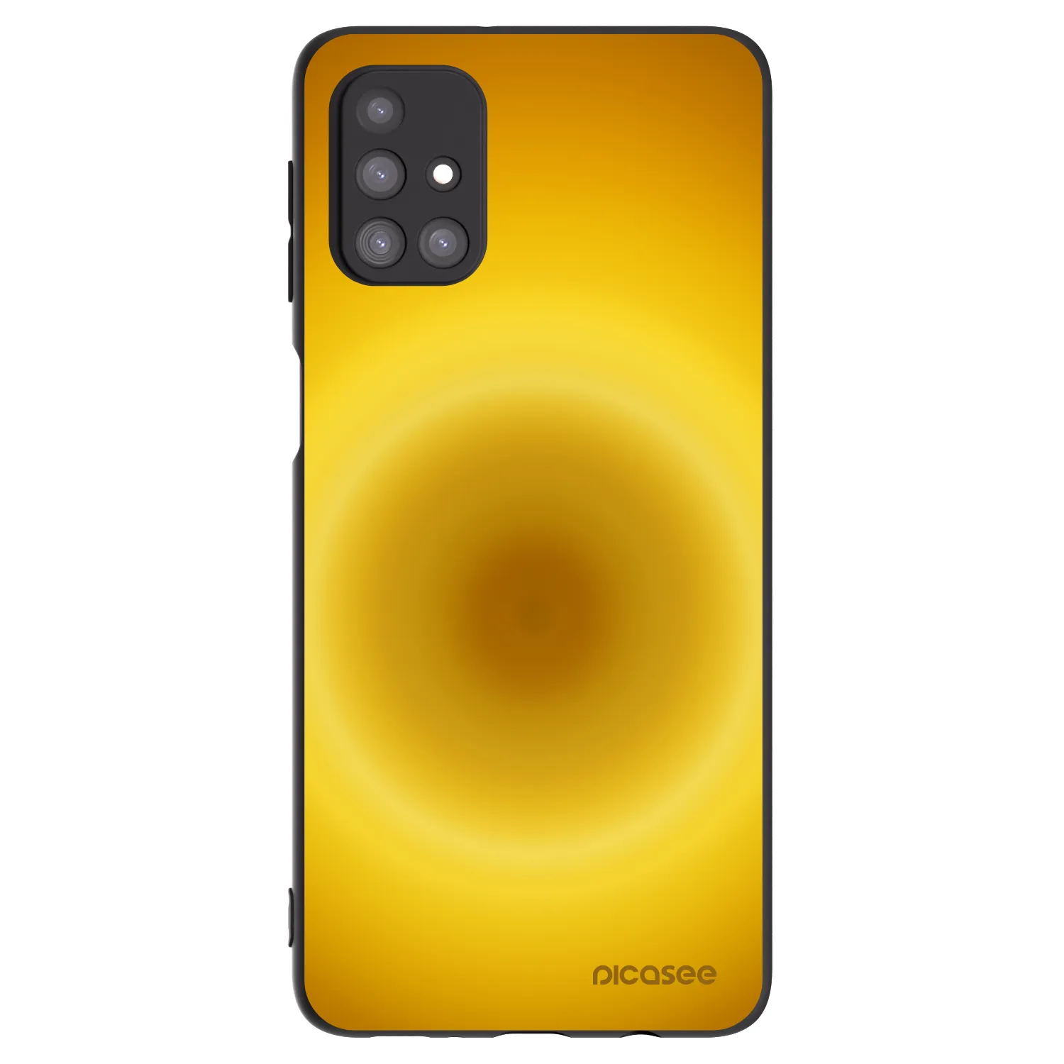 Picasee silikonový černý obal pro Samsung Galaxy M31s - Solar Pulse