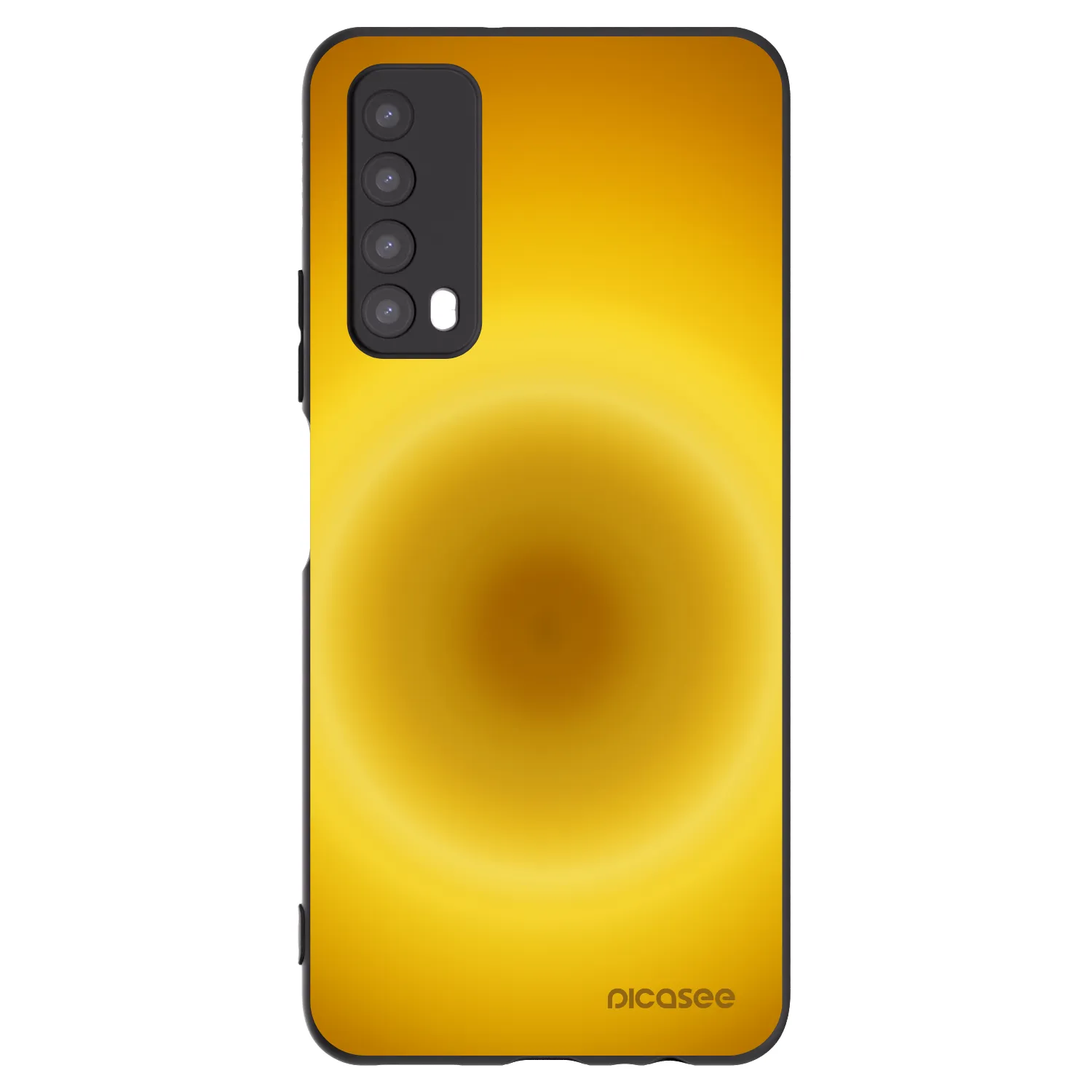 Picasee silikonový černý obal pro Huawei P Smart 2021 - Solar Pulse