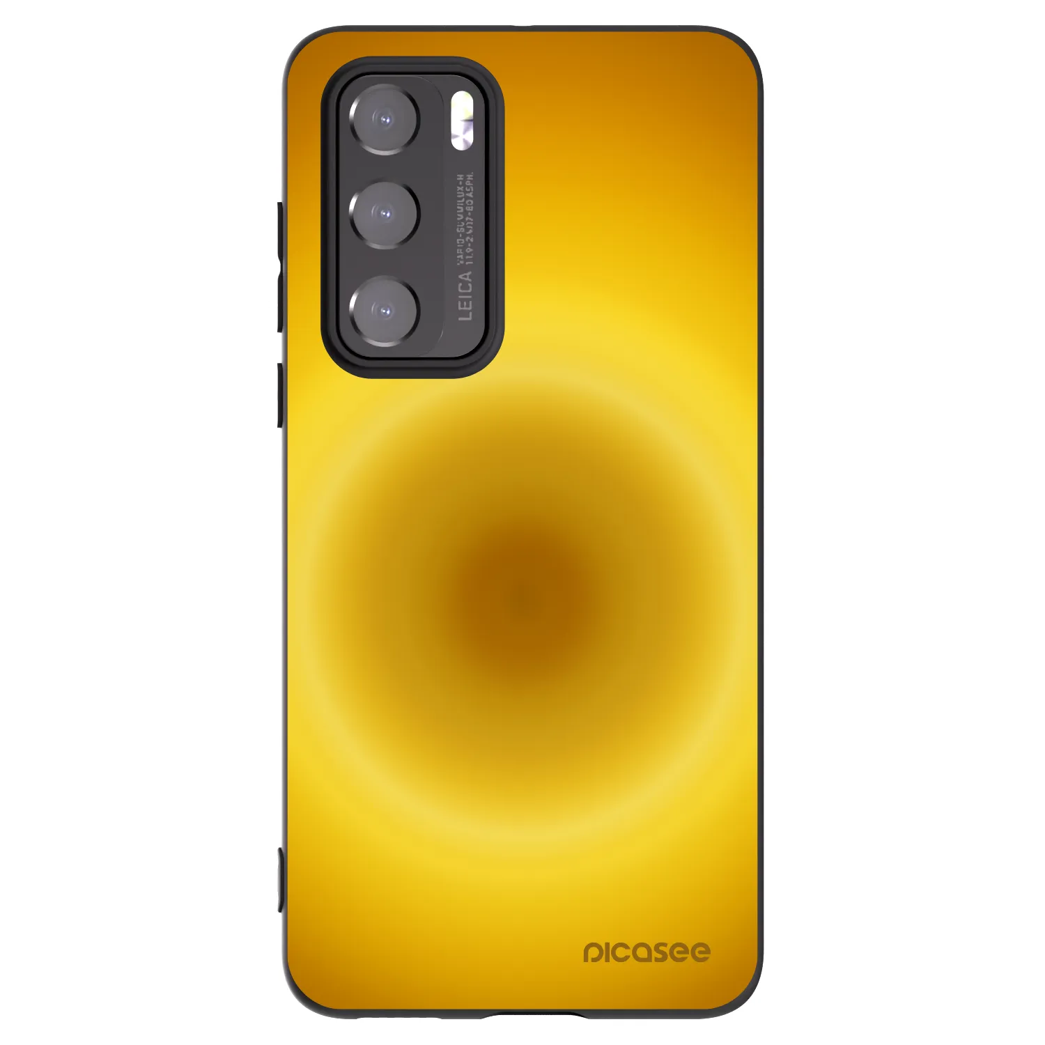 Picasee silikonový černý obal pro Huawei P40 - Solar Pulse