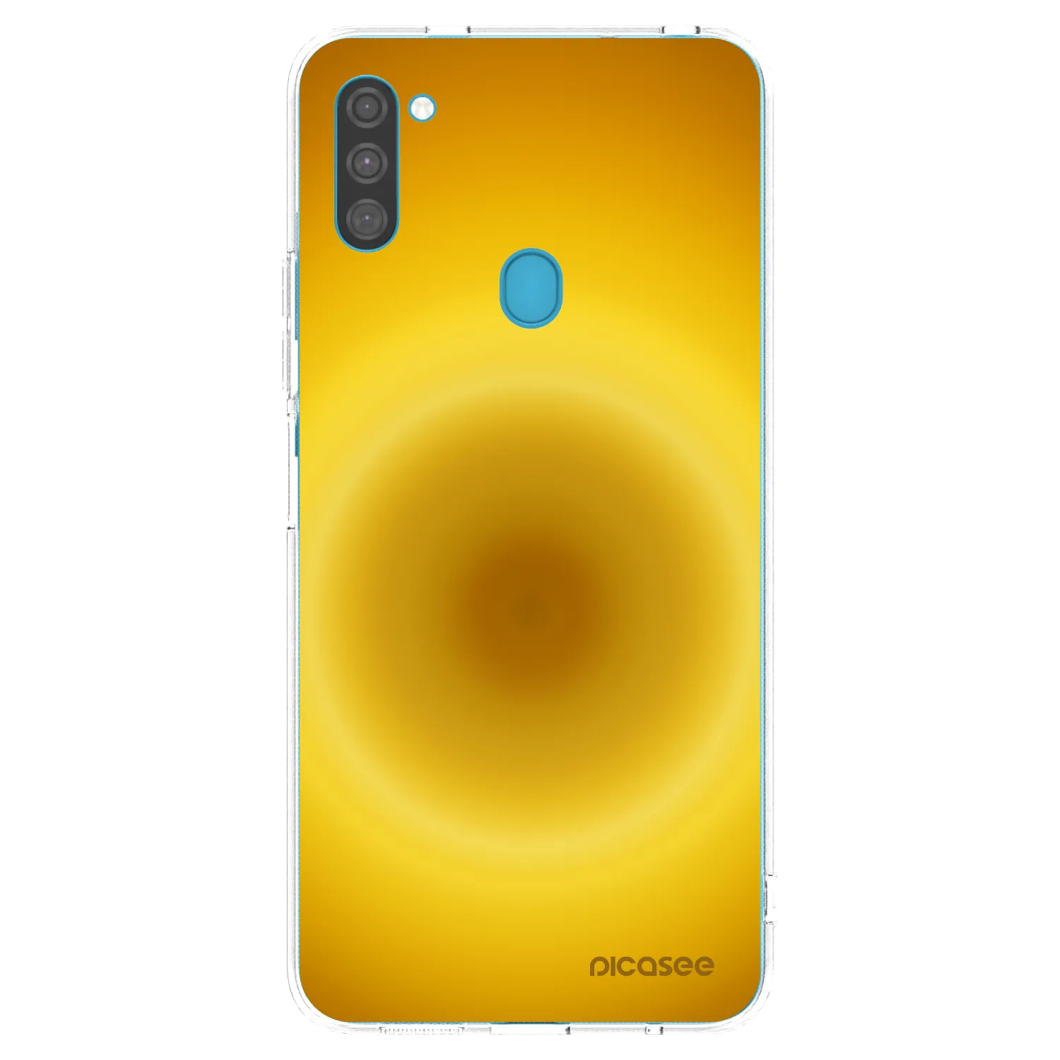 Picasee silikonový průhledný obal pro Samsung Galaxy M11 - Solar Pulse