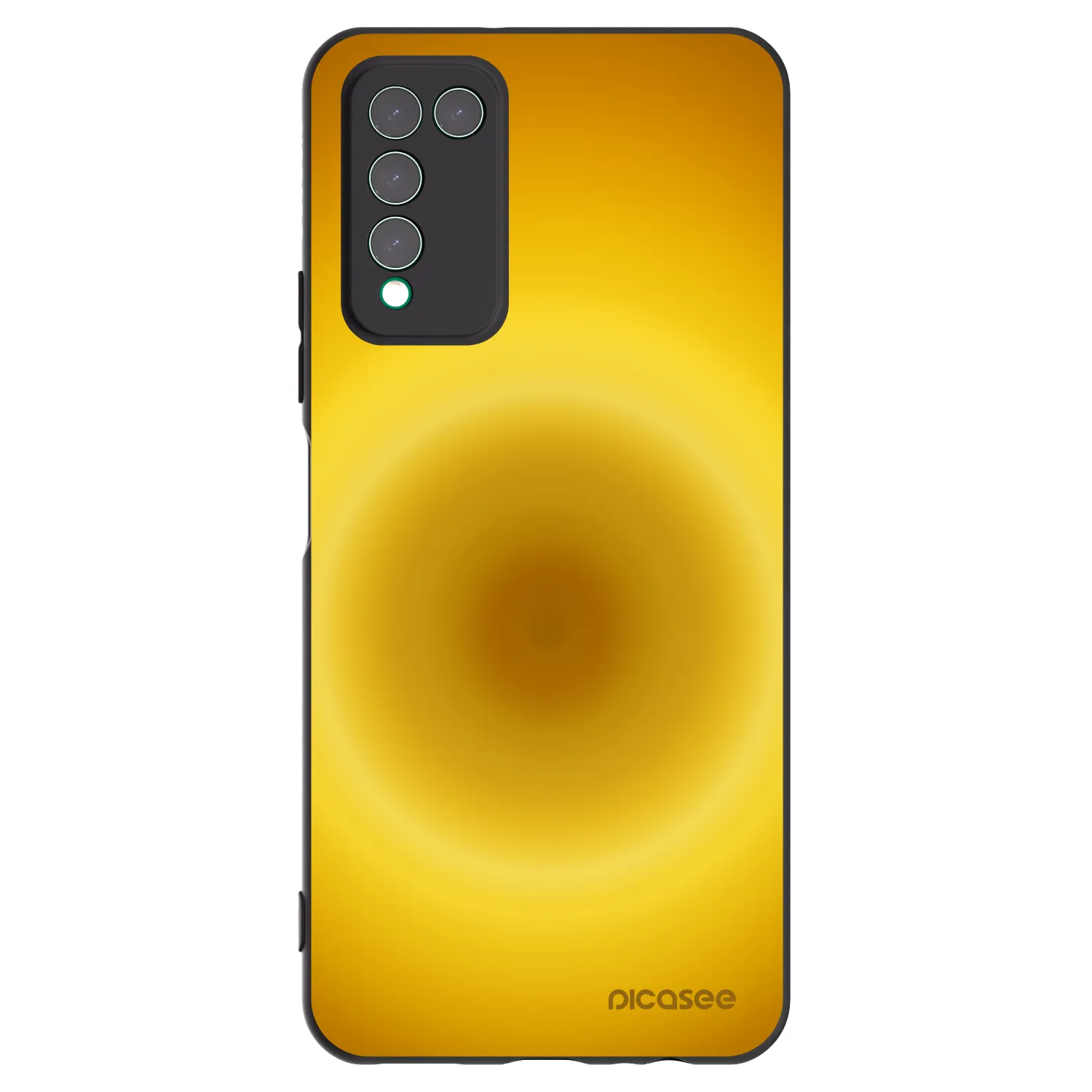 Picasee silikonový černý obal pro Honor 10X Lite - Solar Pulse