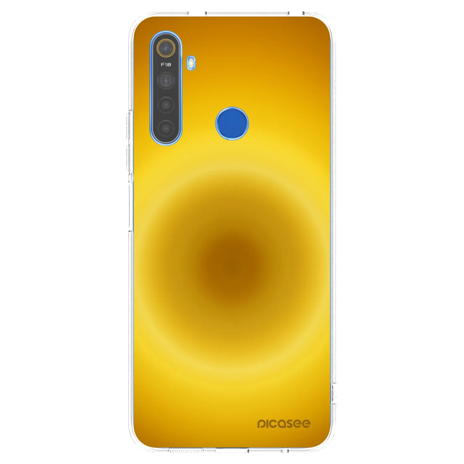 Picasee silikonový průhledný obal pro Realme 5 - Solar Pulse
