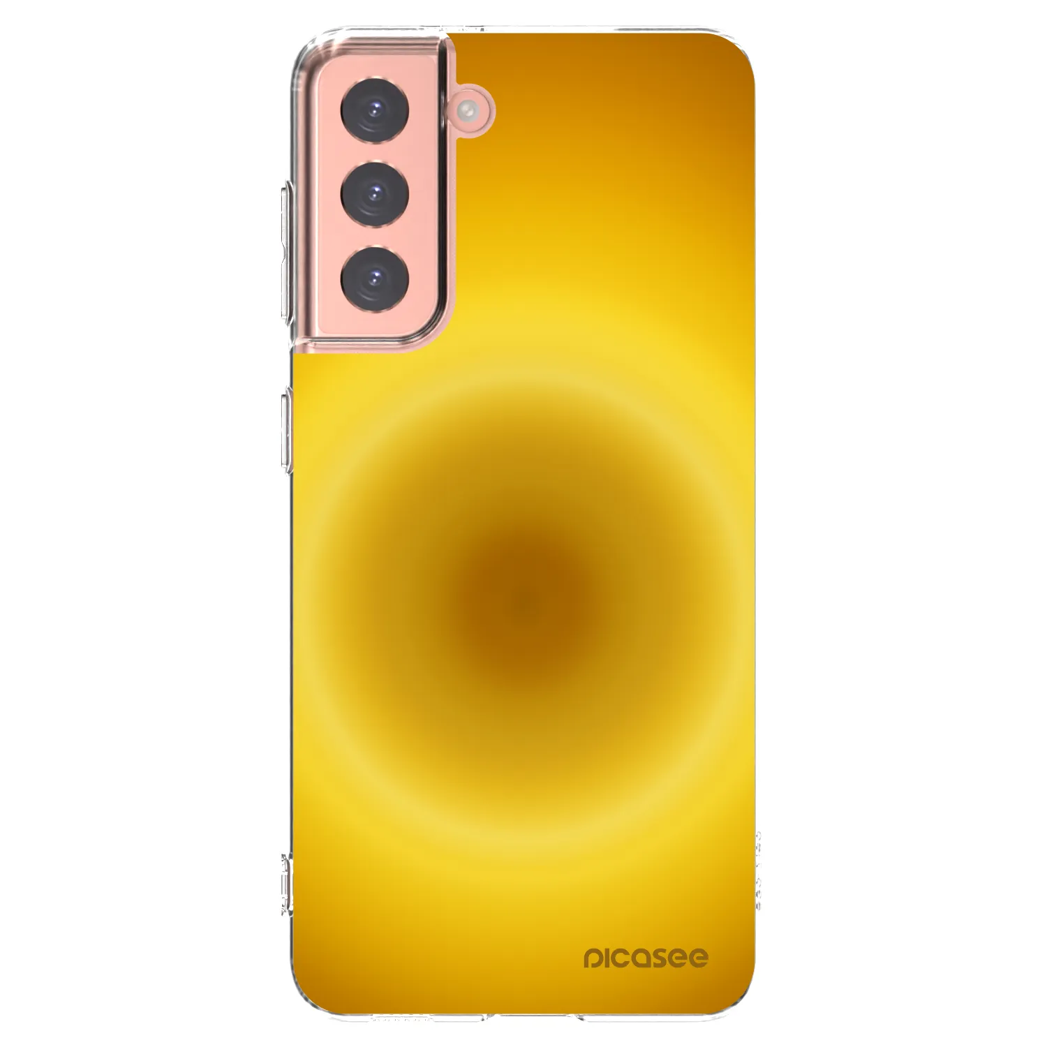 Picasee silikonový průhledný obal pro Samsung Galaxy S21 5G G991B - Solar Pulse