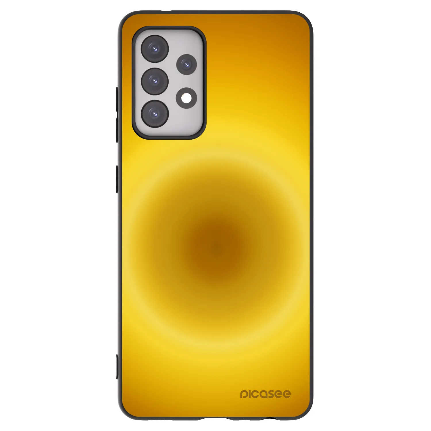 Picasee silikonový černý obal pro Samsung Galaxy A52 5G A525F - Solar Pulse