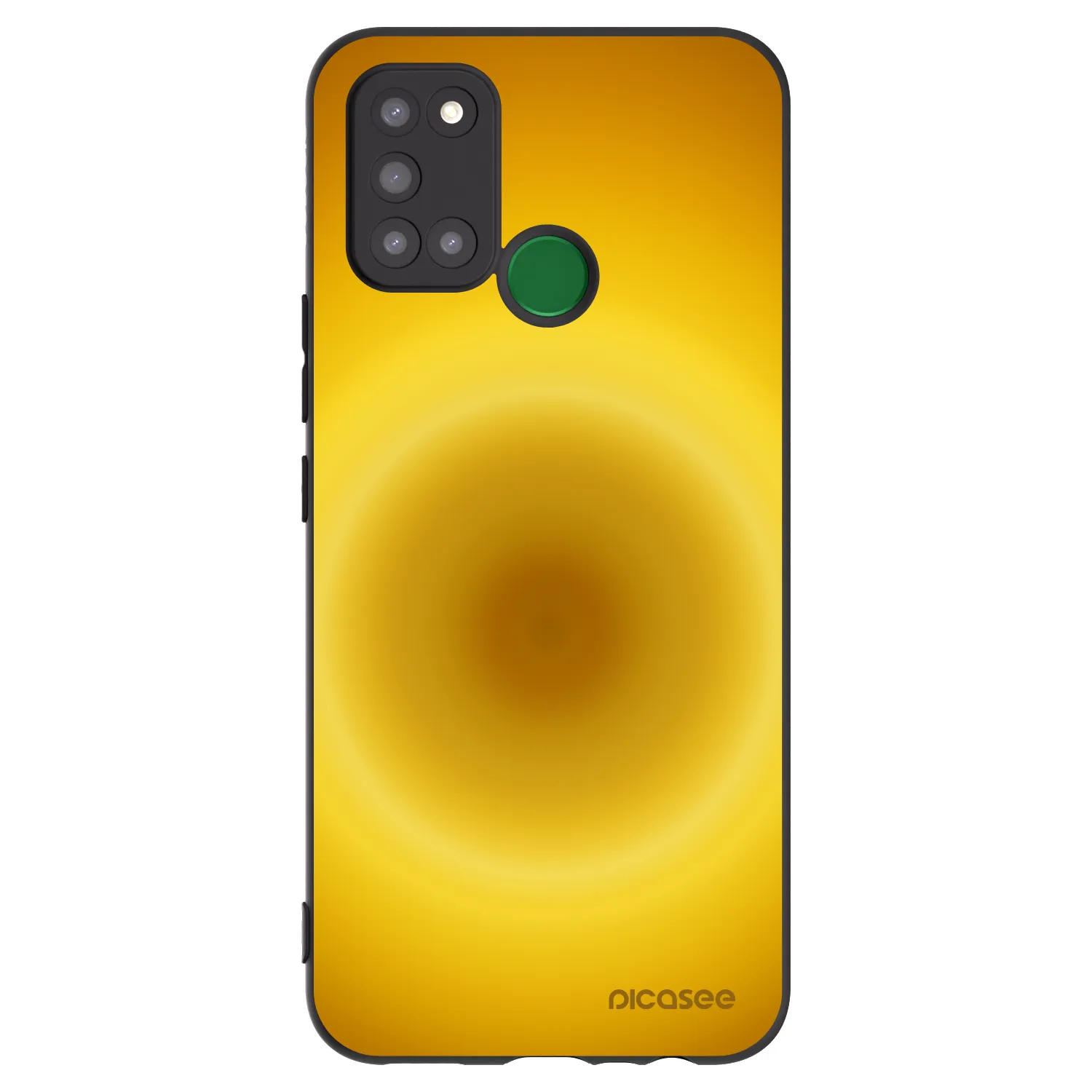 Picasee silikonový černý obal pro Realme 7i - Solar Pulse