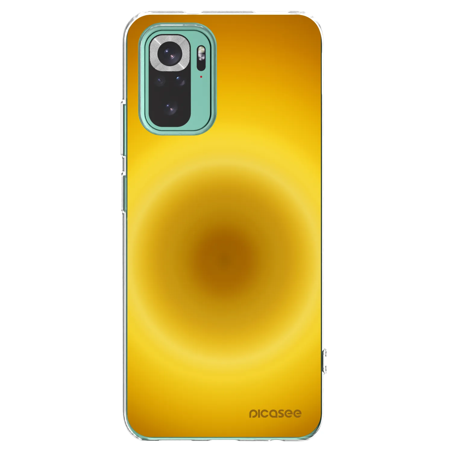 Picasee silikonový průhledný obal pro Xiaomi Redmi Note 10 Pro - Solar Pulse