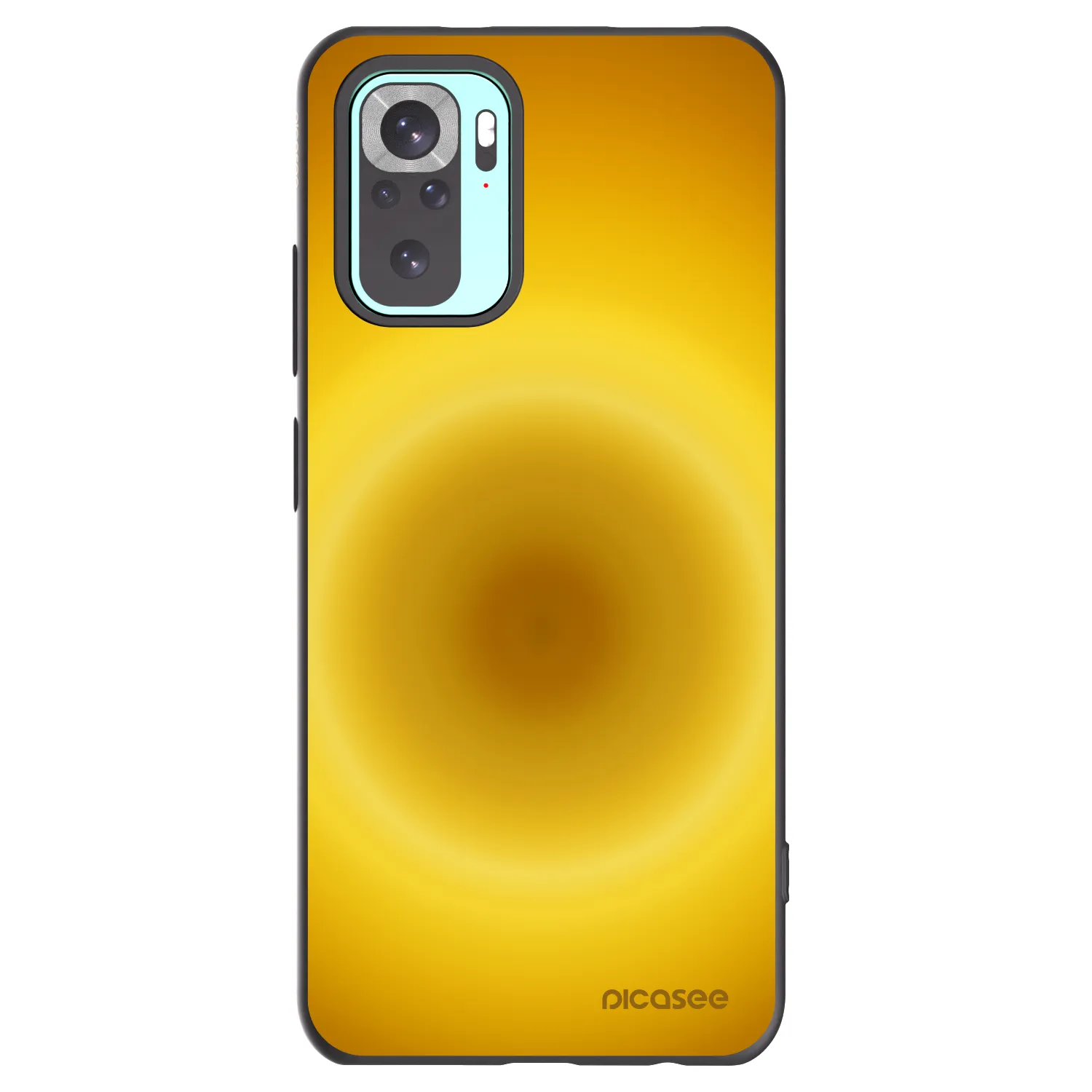 Picasee silikonový černý obal pro Xiaomi Redmi Note 10 Pro - Solar Pulse