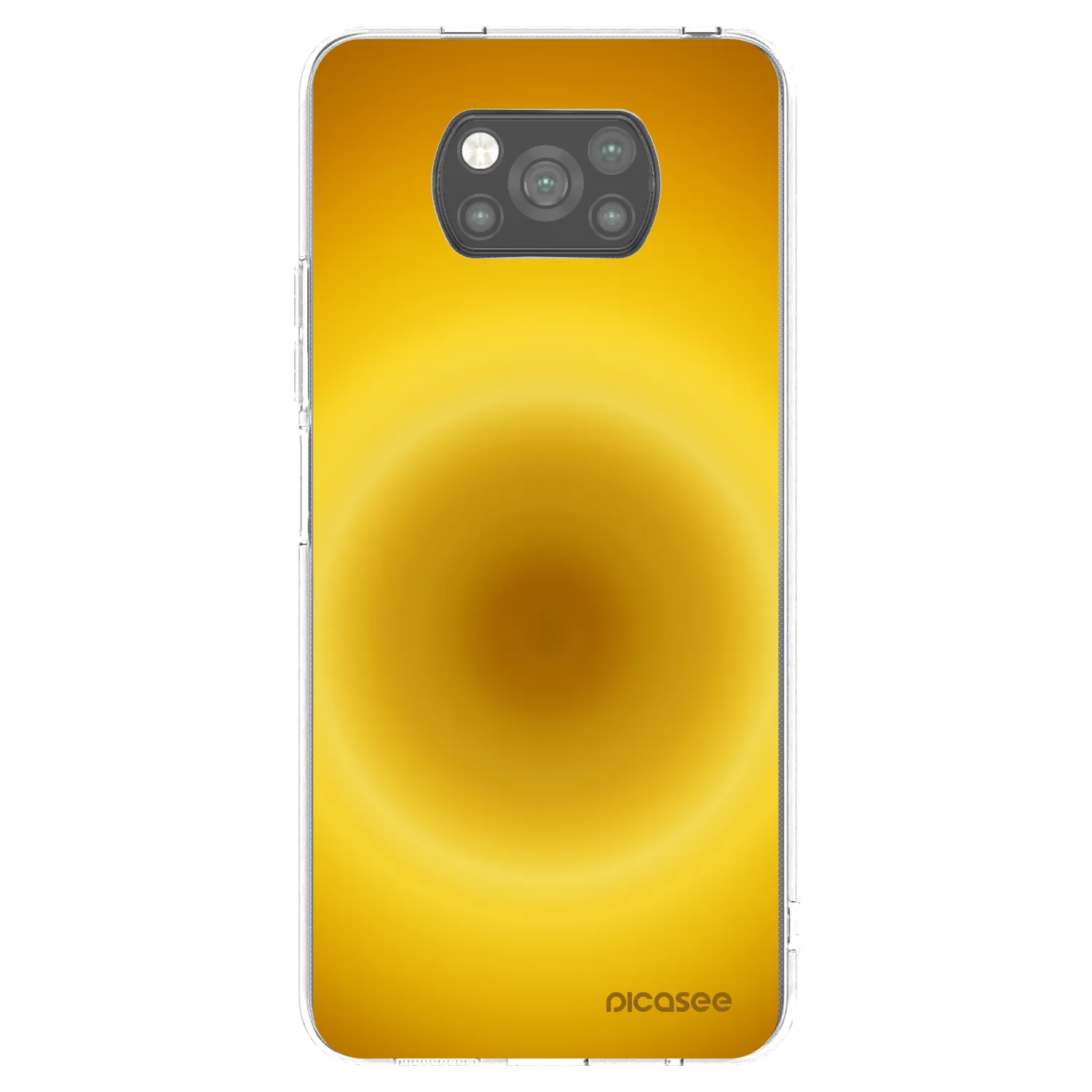Picasee silikonový černý obal pro Xiaomi Poco X3 Pro - Solar Pulse