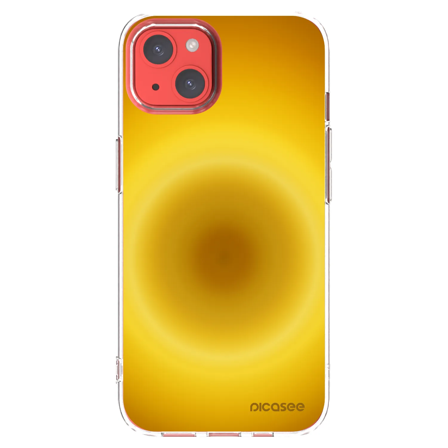 Picasee silikonový průhledný obal pro Apple iPhone 13 - Solar Pulse