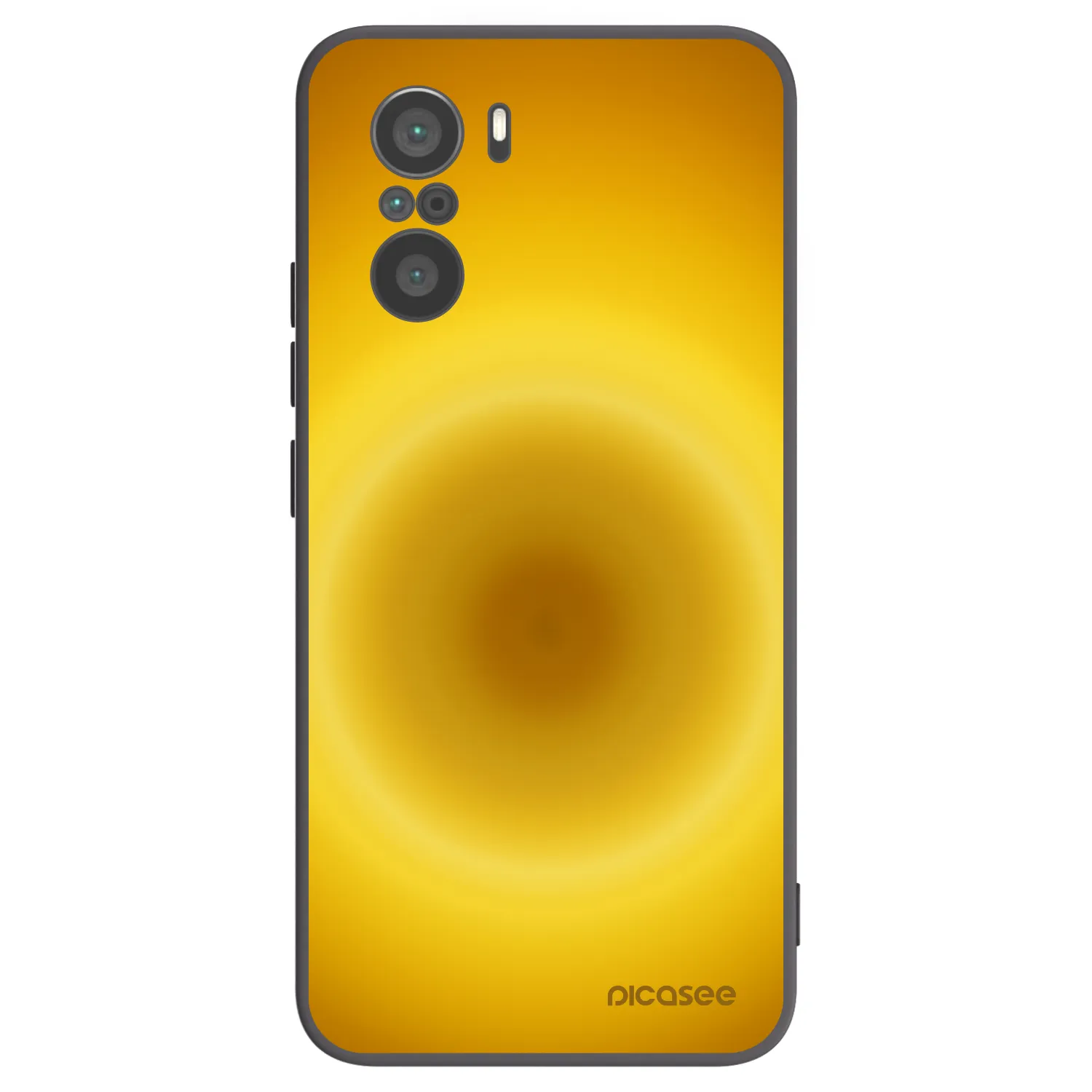 Picasee silikonový černý obal pro Xiaomi Poco F3 - Solar Pulse