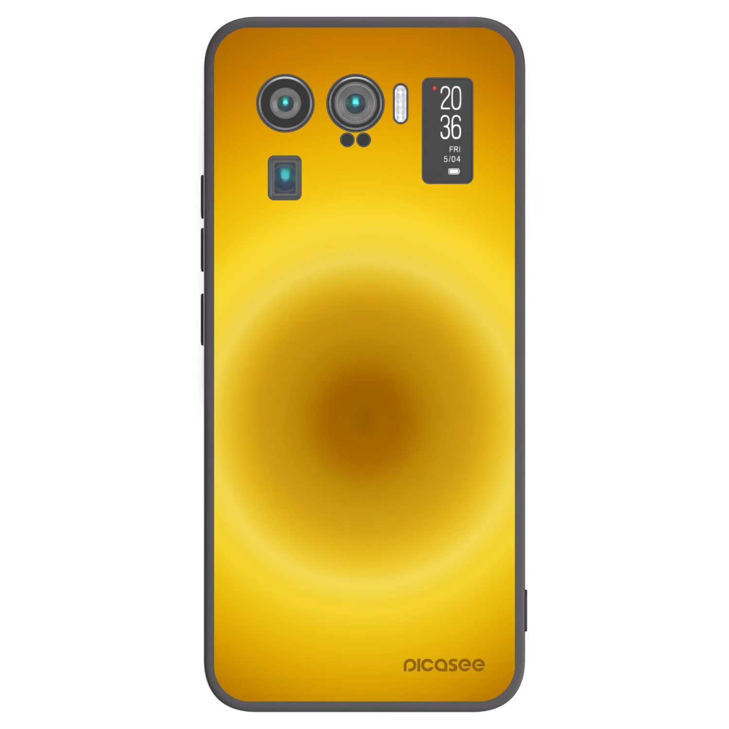 Picasee silikonový černý obal pro Xiaomi Mi 11 Ultra - Solar Pulse
