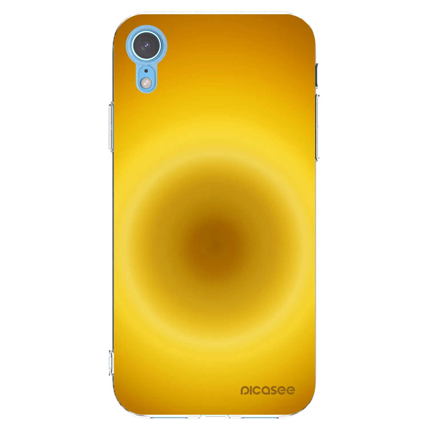 Picasee silikonový průhledný obal pro Apple iPhone XR - Solar Pulse