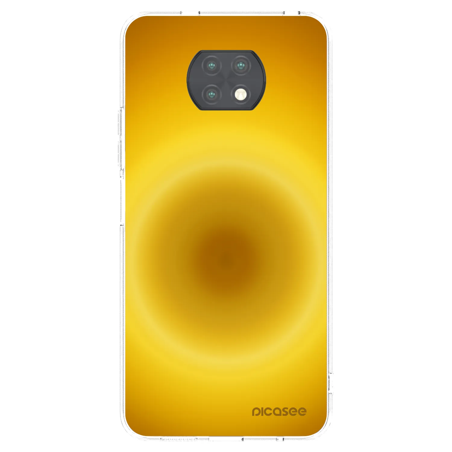 Picasee silikonový průhledný obal pro Xiaomi Redmi Note 9T - Solar Pulse