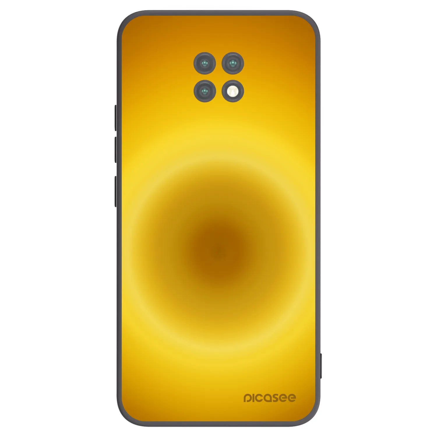 Picasee silikonový černý obal pro Xiaomi Redmi Note 9T - Solar Pulse