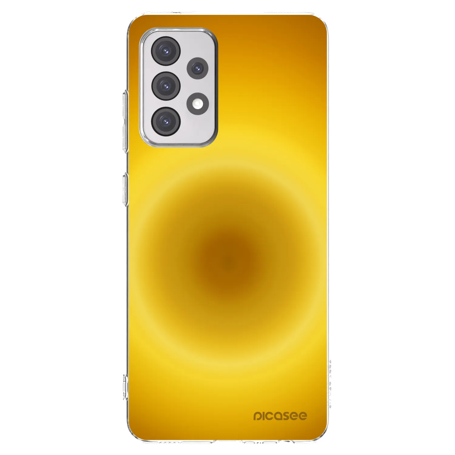 Picasee silikonový průhledný obal pro Samsung Galaxy A52s 5G A528B - Solar Pulse