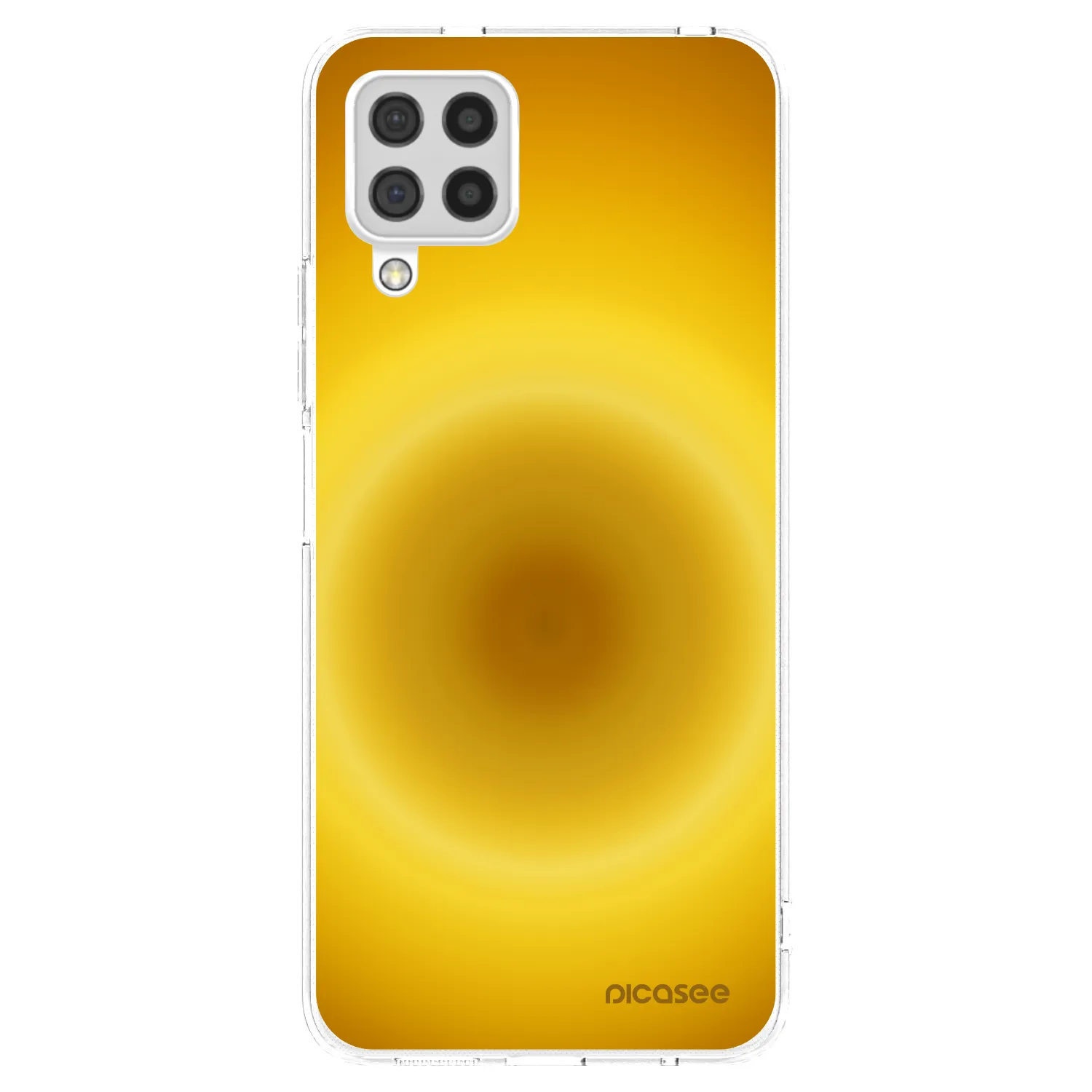 Picasee silikonový průhledný obal pro Samsung Galaxy A22 A225F 4G - Solar Pulse