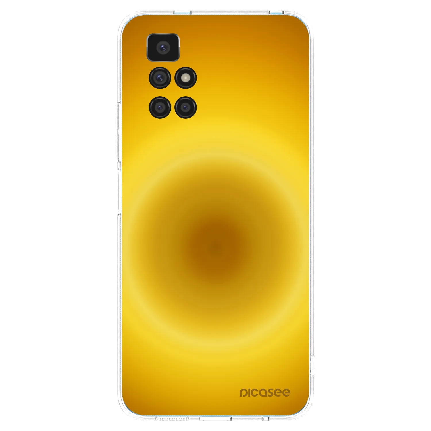 Picasee silikonový průhledný obal pro Xiaomi Redmi 10 - Solar Pulse