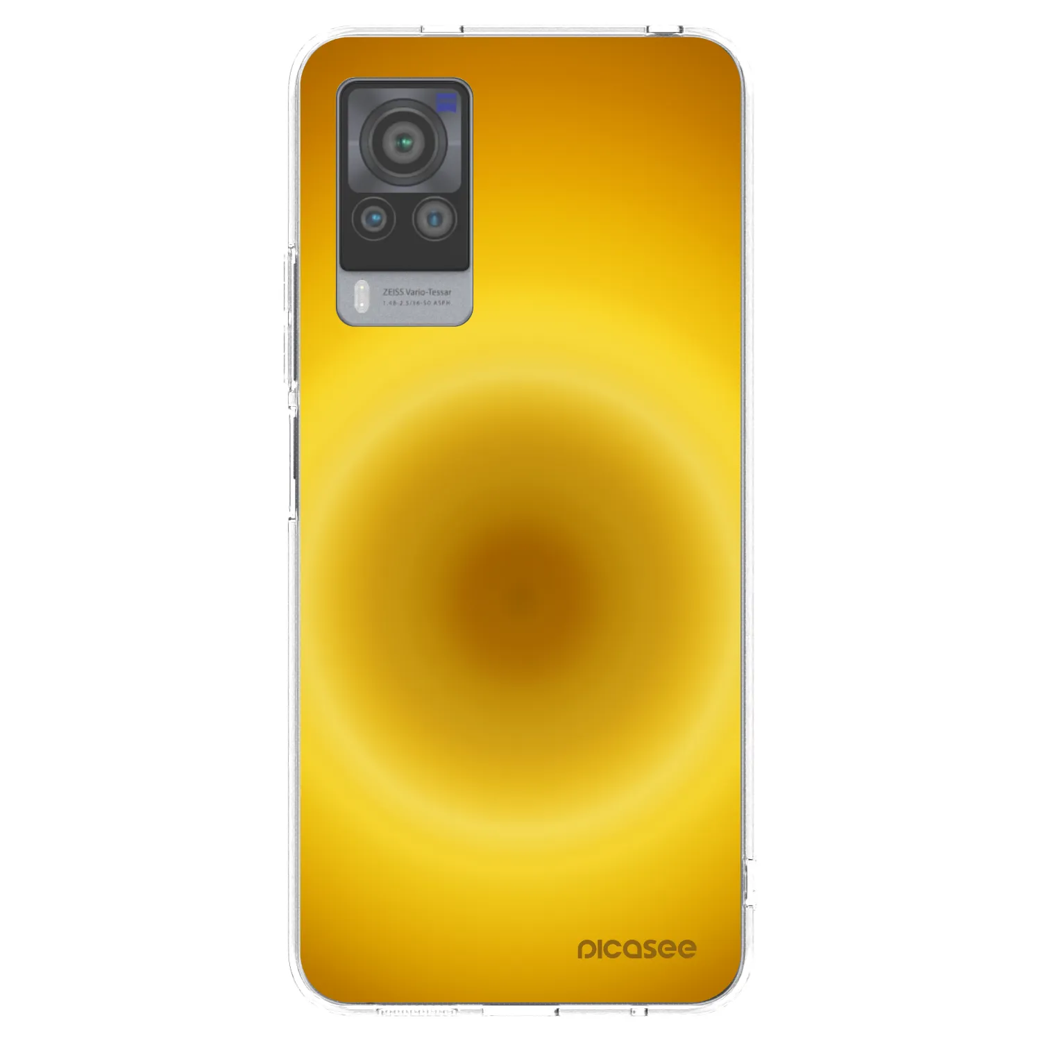 Picasee silikonový průhledný obal pro Vivo X60 Pro 5G - Solar Pulse