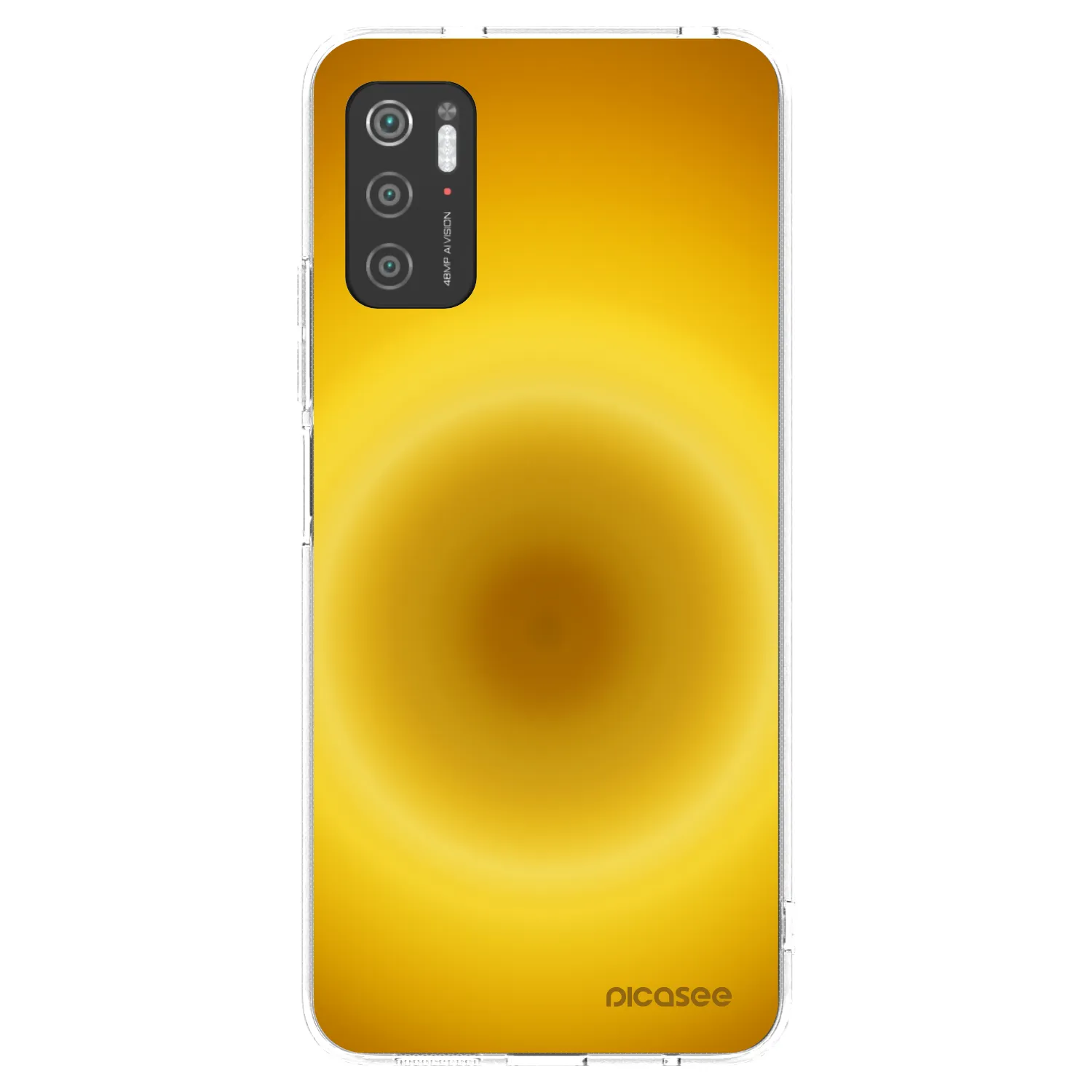Picasee silikonový průhledný obal pro Xiaomi Poco M3 Pro 5G - Solar Pulse