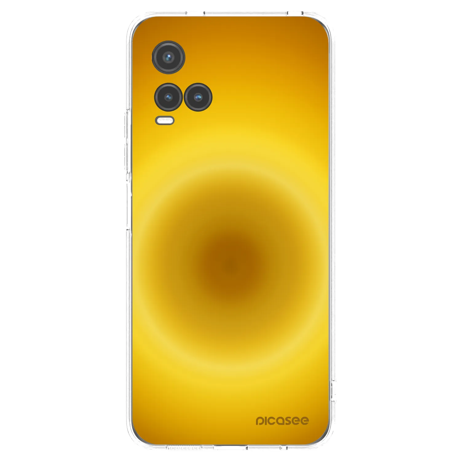 Picasee silikonový průhledný obal pro Vivo Y33s - Solar Pulse