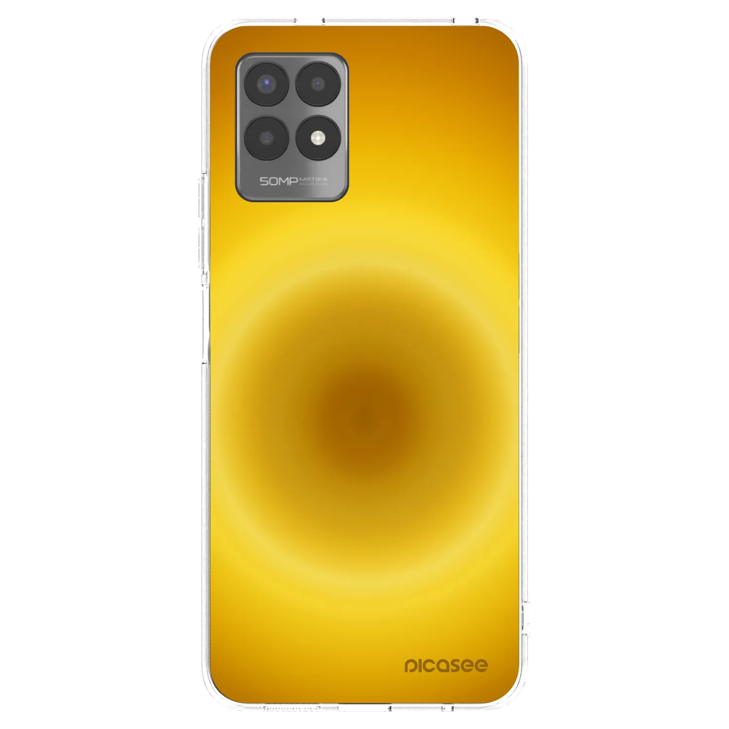 Picasee silikonový průhledný obal pro Realme 8i - Solar Pulse