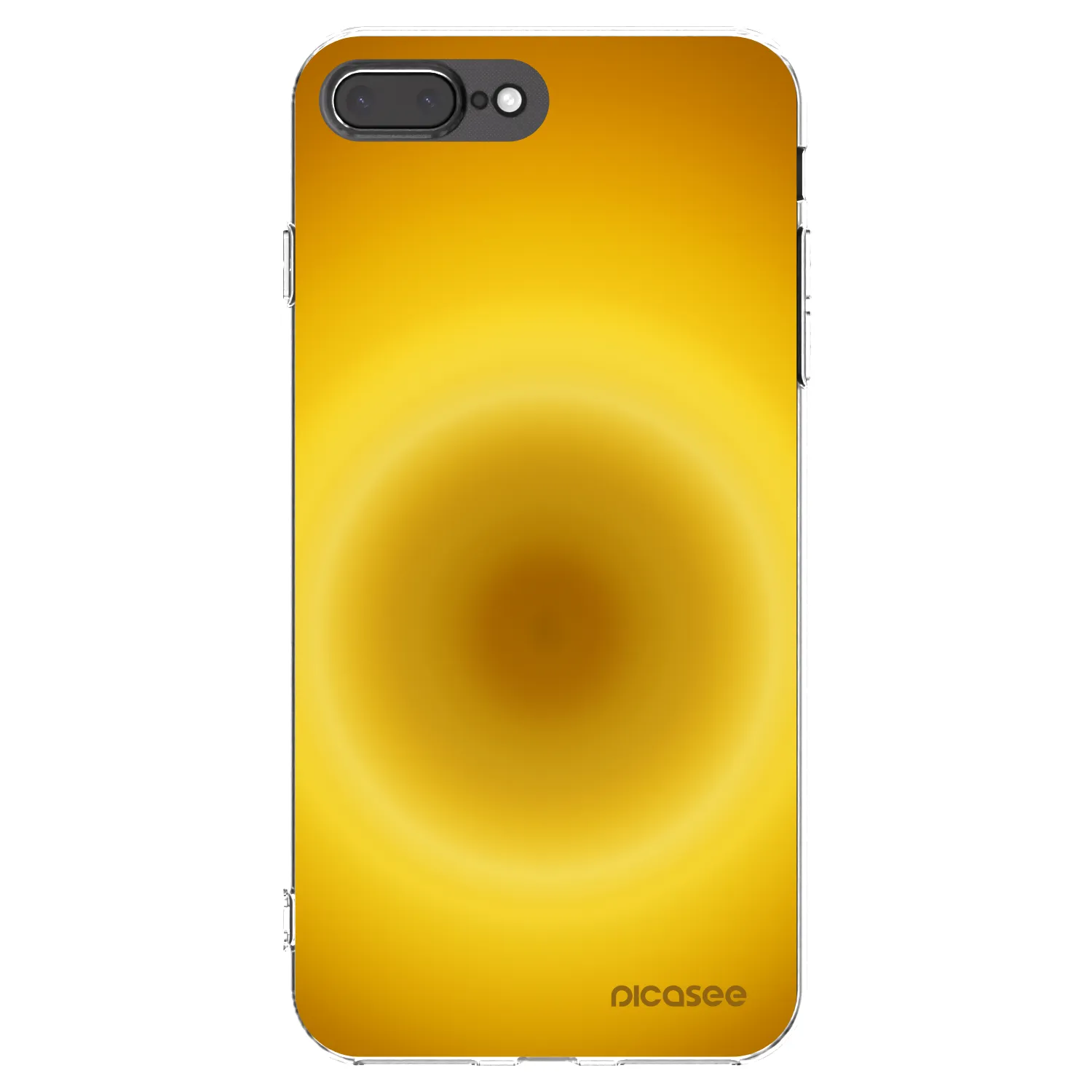 Picasee silikonový průhledný obal pro Apple iPhone 7 Plus - Solar Pulse