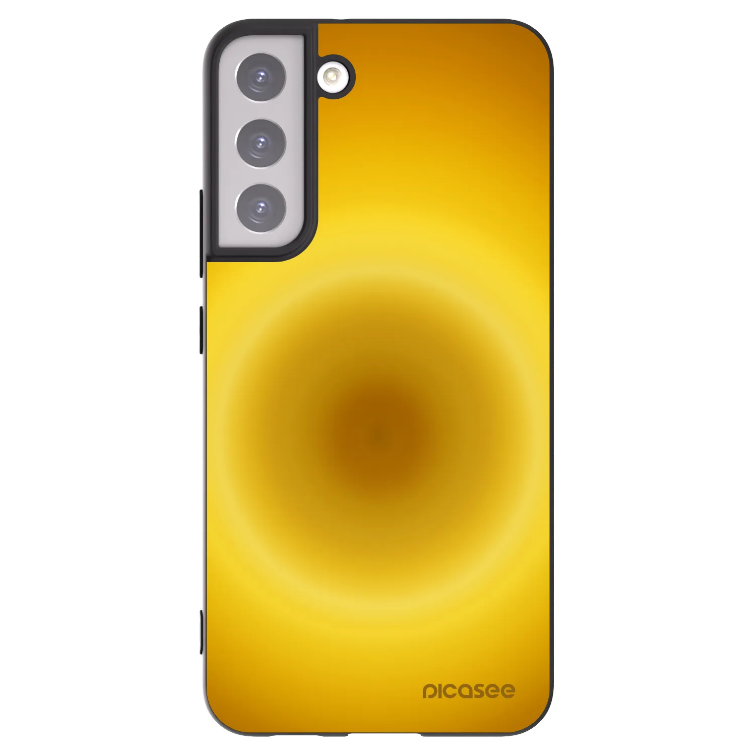 Picasee silikonový černý obal pro Samsung Galaxy S22+ 5G - Solar Pulse