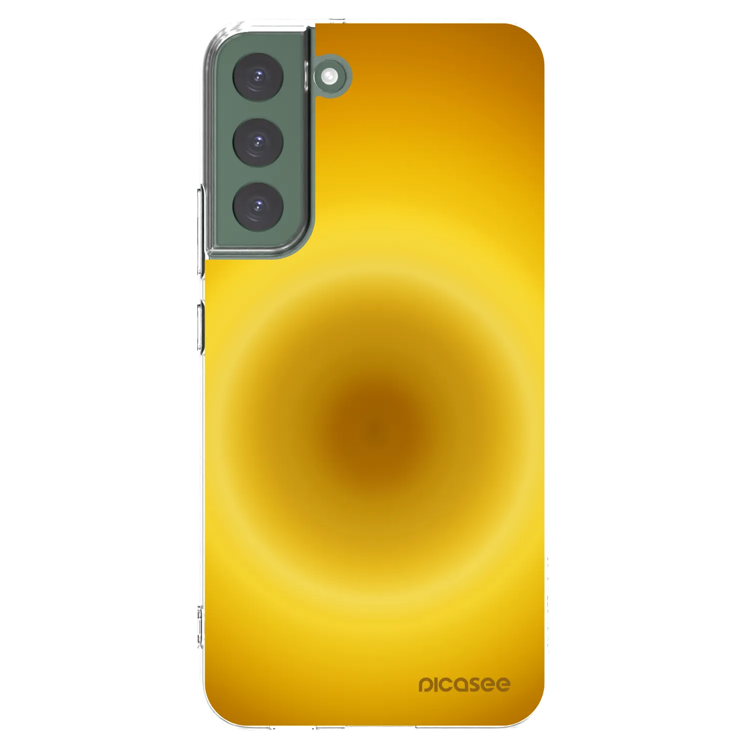 Picasee silikonový průhledný obal pro Samsung Galaxy S22+ 5G - Solar Pulse