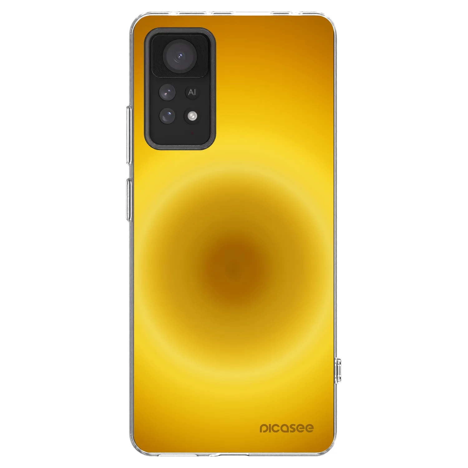 Picasee silikonový průhledný obal pro Xiaomi Redmi Note 11 Pro 5G - Solar Pulse