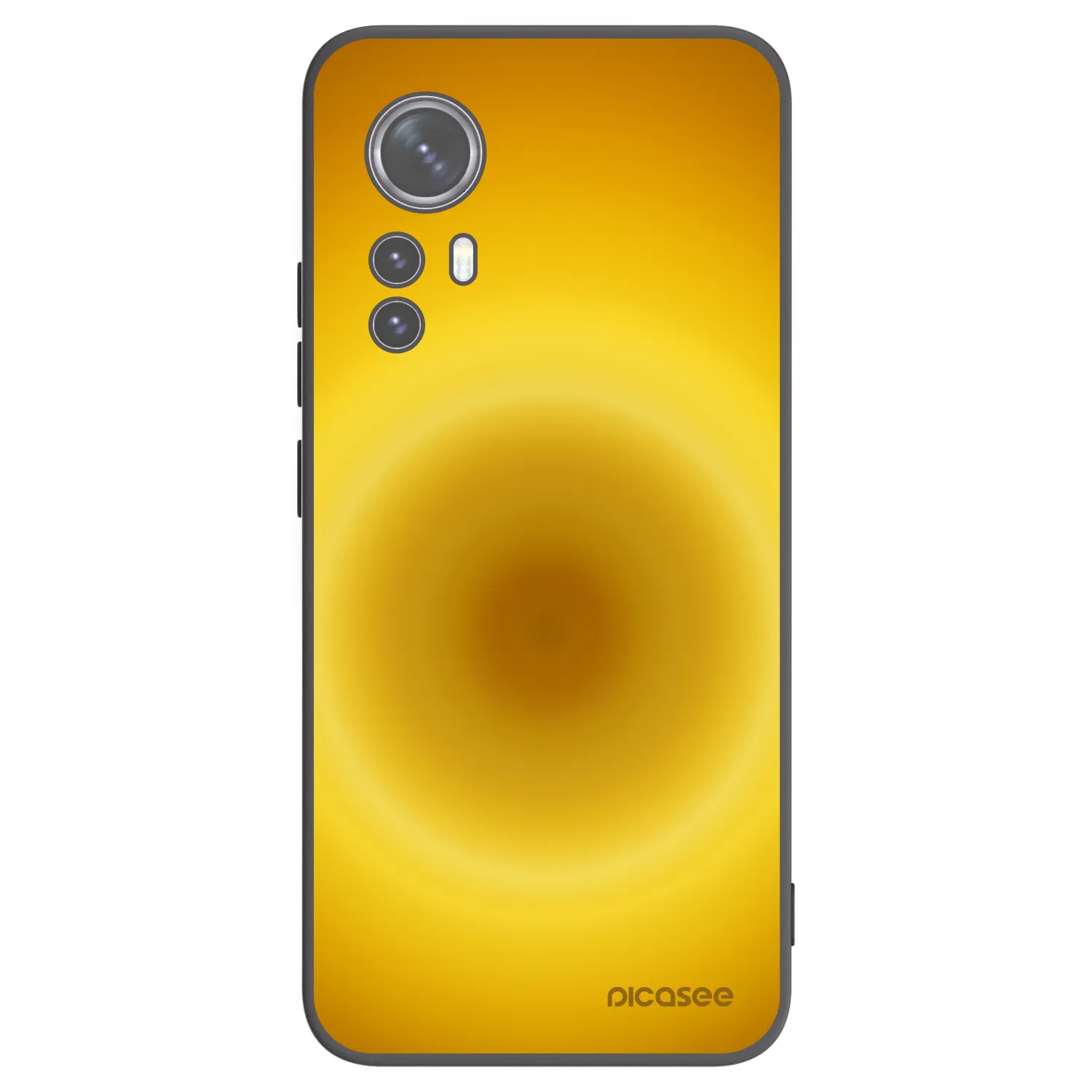 Picasee silikonový černý obal pro Xiaomi 12 - Solar Pulse