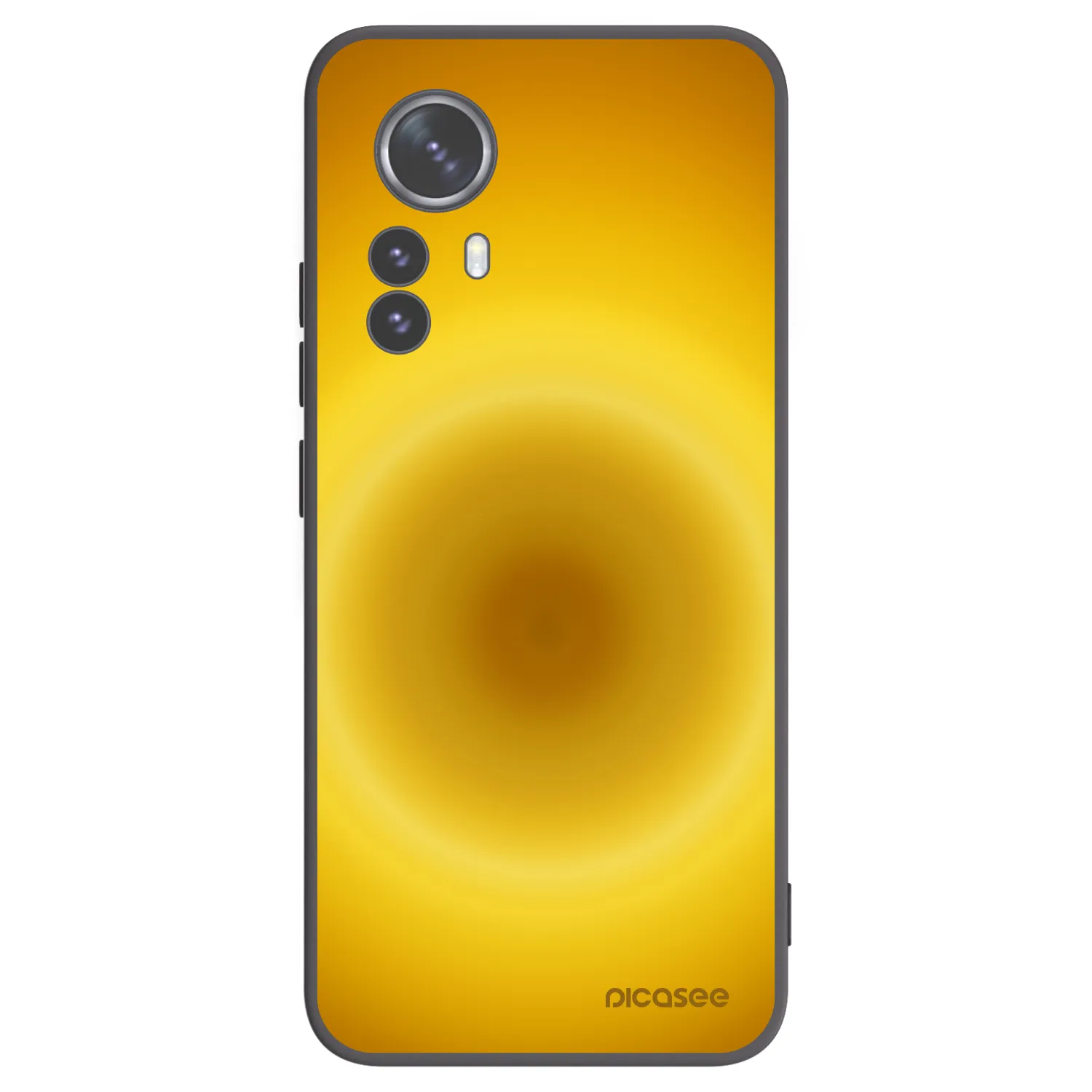 Picasee silikonový černý obal pro Xiaomi 12 Pro - Solar Pulse