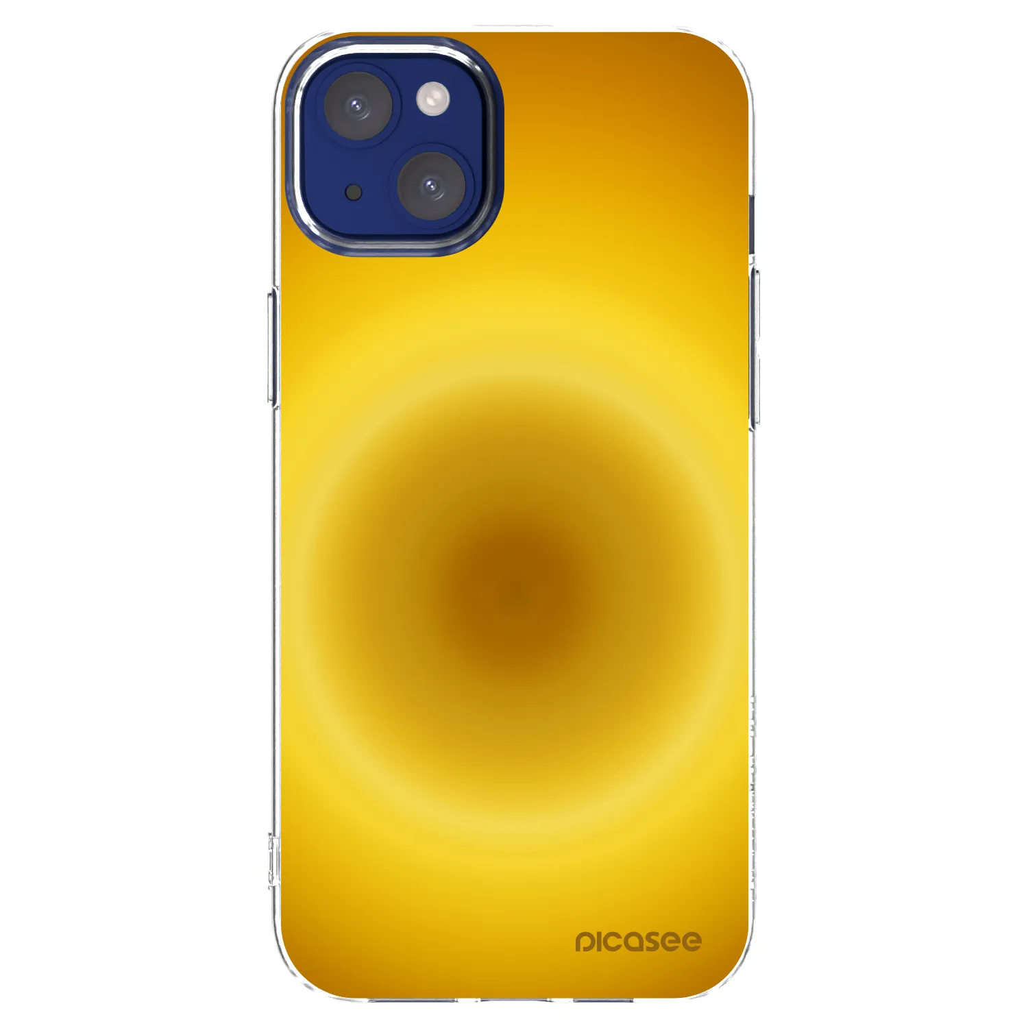 Picasee silikonový průhledný obal pro Apple iPhone 14 Plus - Solar Pulse
