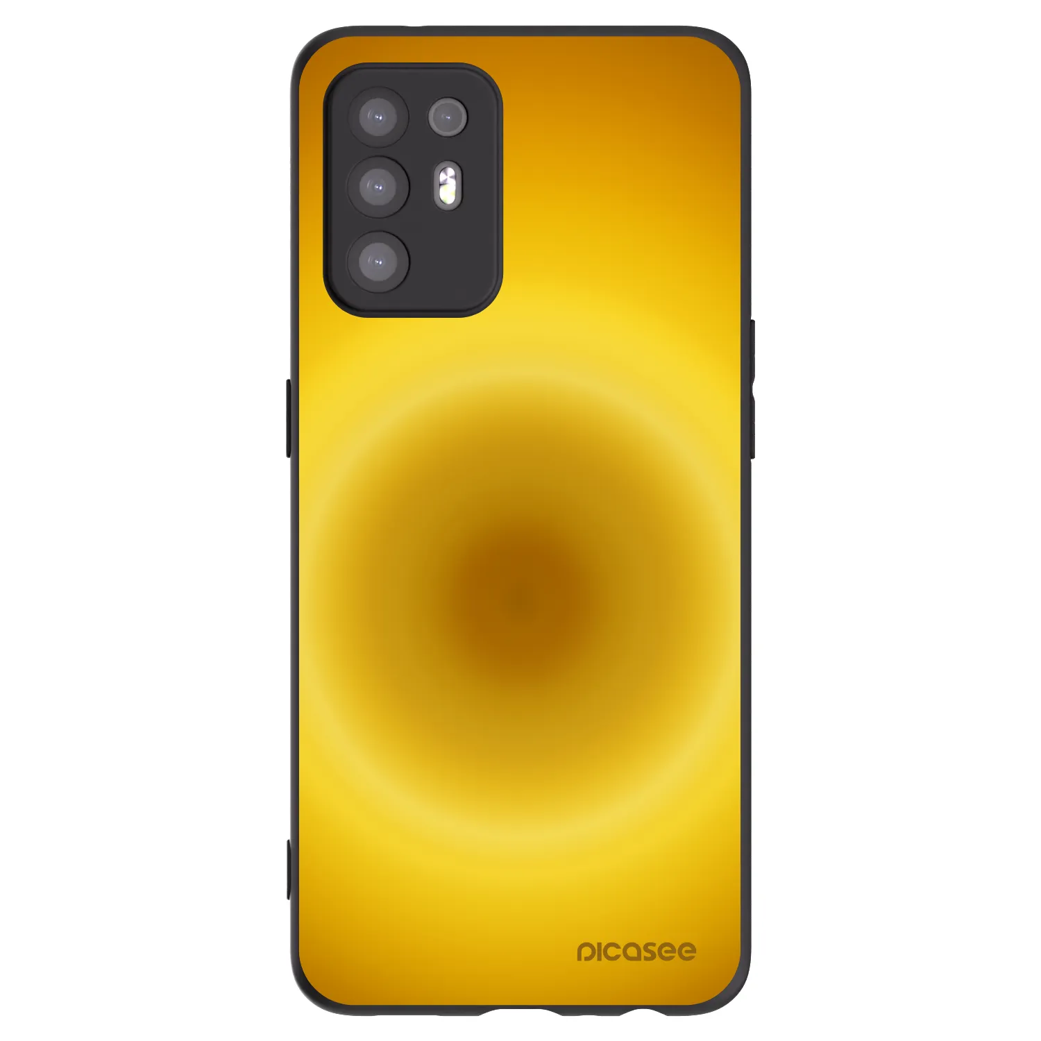 Picasee silikonový černý obal pro OPPO A94 5G - Solar Pulse