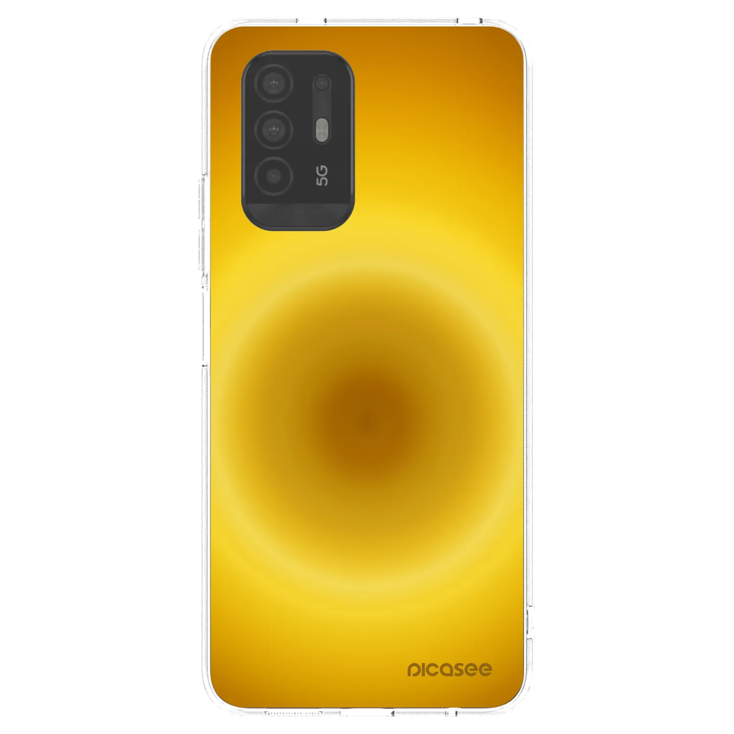 Picasee silikonový průhledný obal pro OPPO A94 5G - Solar Pulse