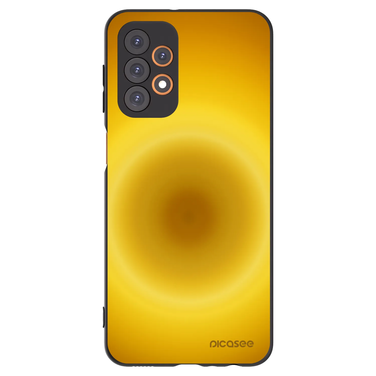 Picasee silikonový černý obal pro Samsung Galaxy A23 A236B 5G - Solar Pulse