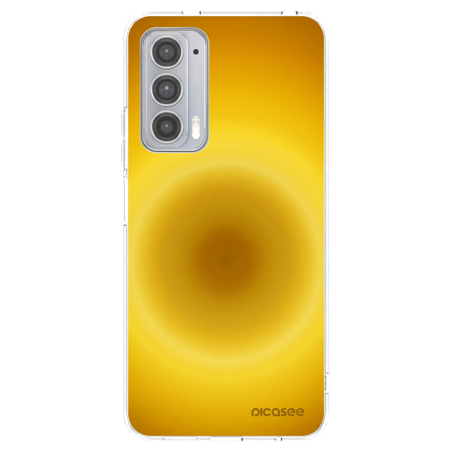 Picasee silikonový průhledný obal pro Motorola Edge 20 - Solar Pulse