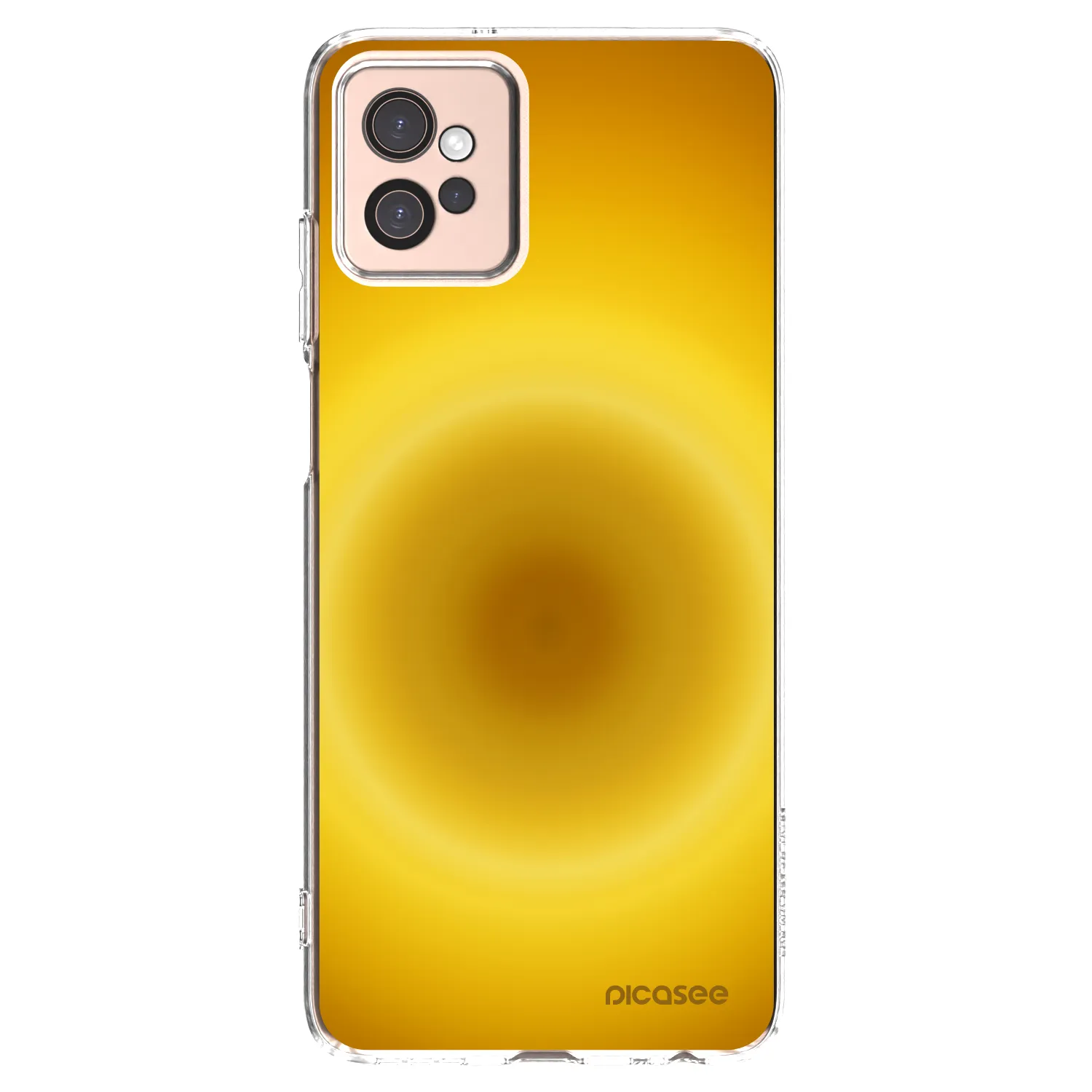Picasee silikonový průhledný obal pro Motorola Moto G32 - Solar Pulse