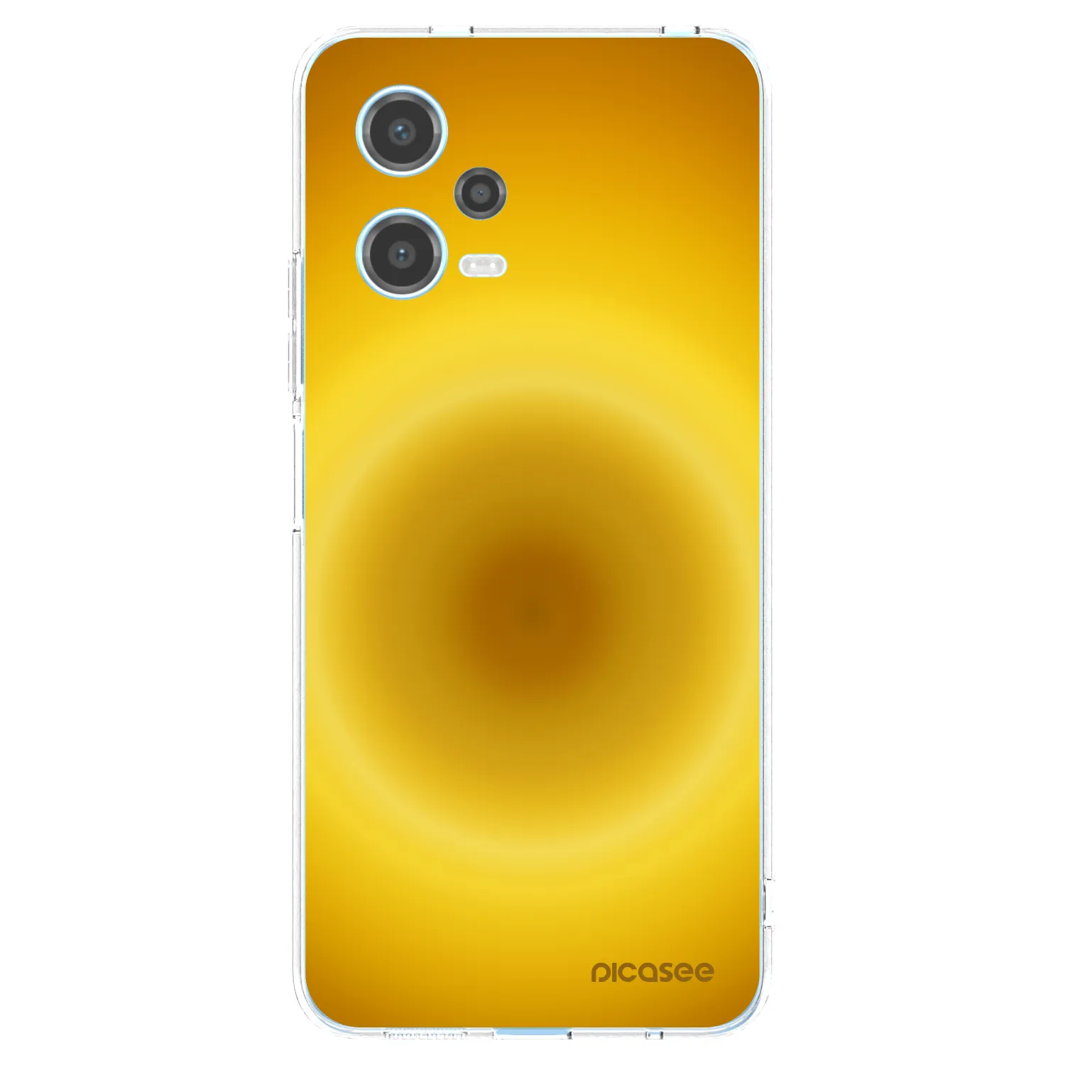 Picasee silikonový průhledný obal pro Xiaomi Redmi Note 12 5G - Solar Pulse