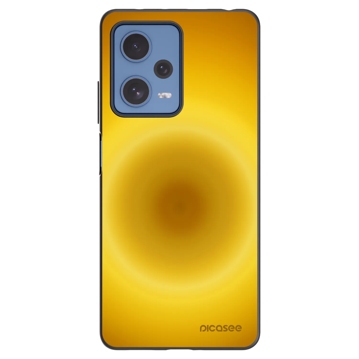 Picasee silikonový černý obal pro Xiaomi Redmi Note 12 Pro 5G - Solar Pulse