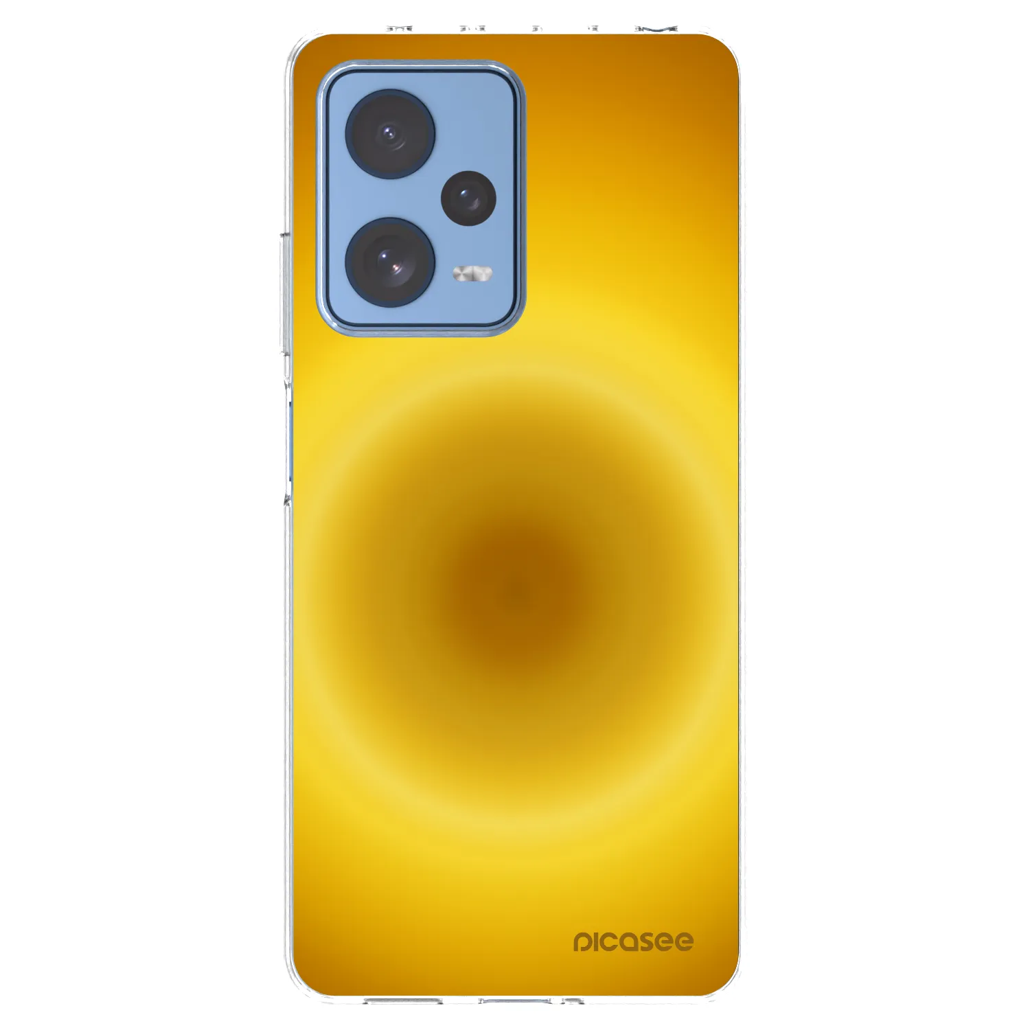 Picasee silikonový průhledný obal pro Xiaomi Redmi Note 12 Pro 5G - Solar Pulse