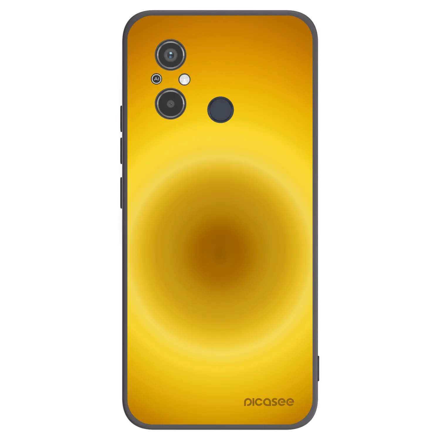 Picasee silikonový černý obal pro Xiaomi Redmi 12C - Solar Pulse