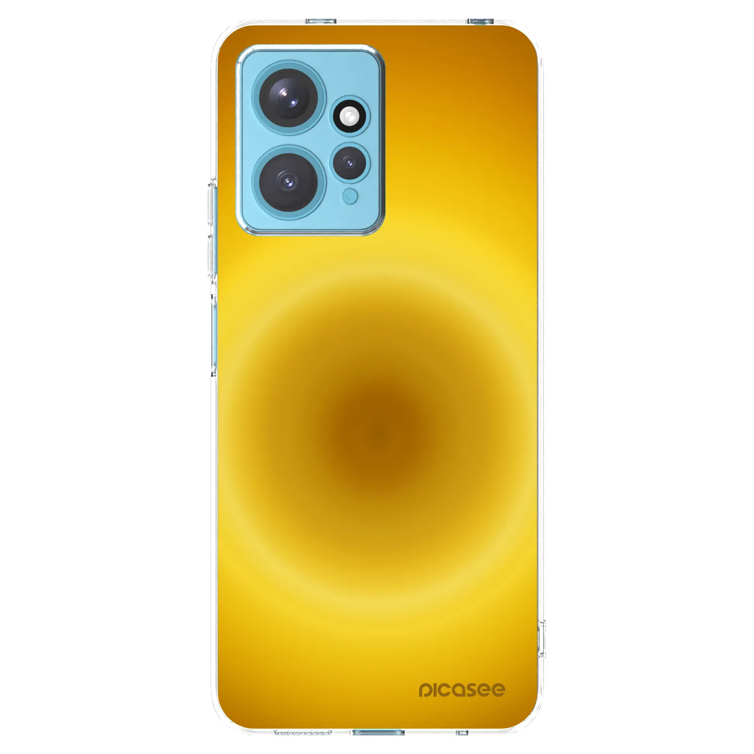 Picasee silikonový průhledný obal pro Xiaomi Redmi Note 12 4G - Solar Pulse