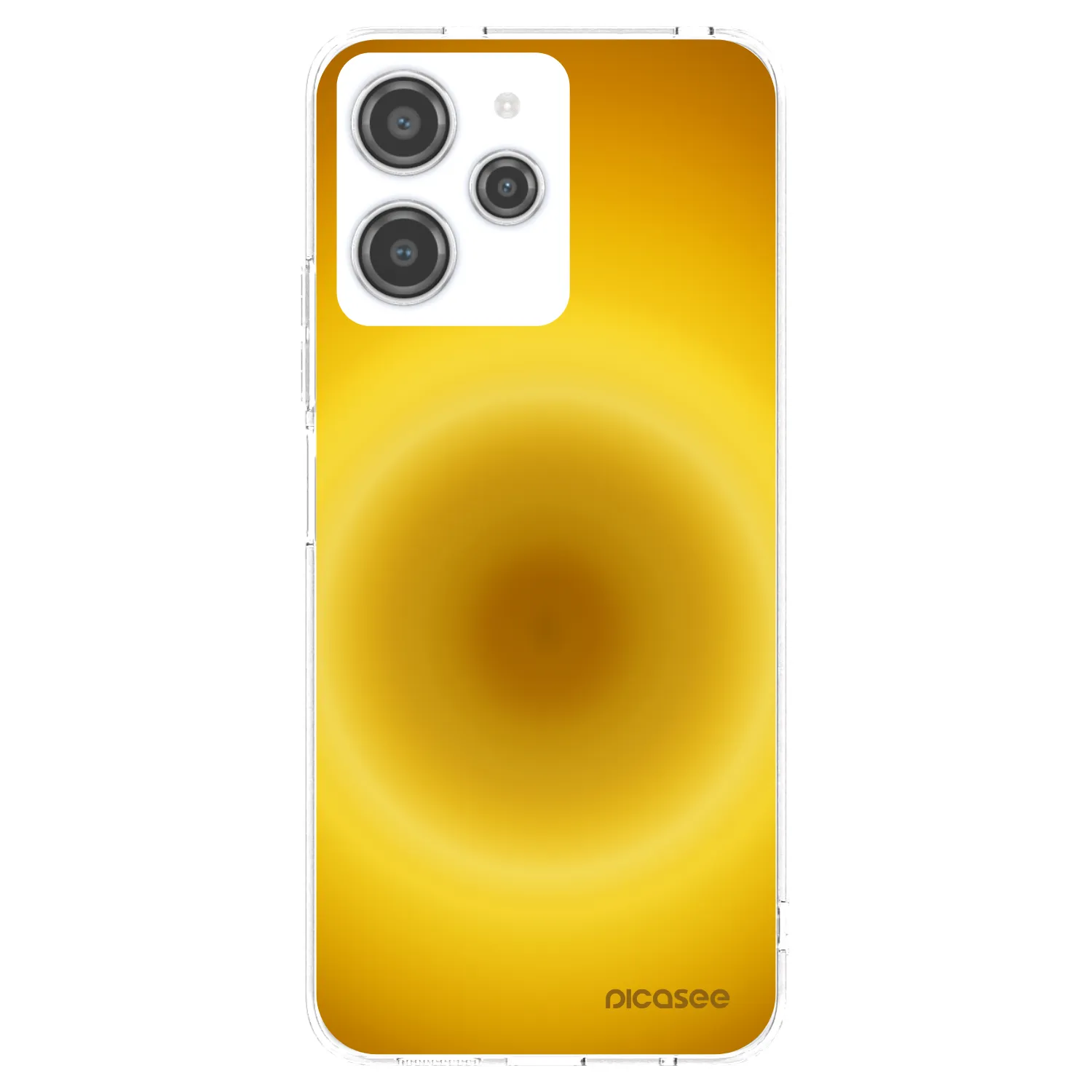 Picasee silikonový průhledný obal pro Xiaomi Redmi 12 4G - Solar Pulse
