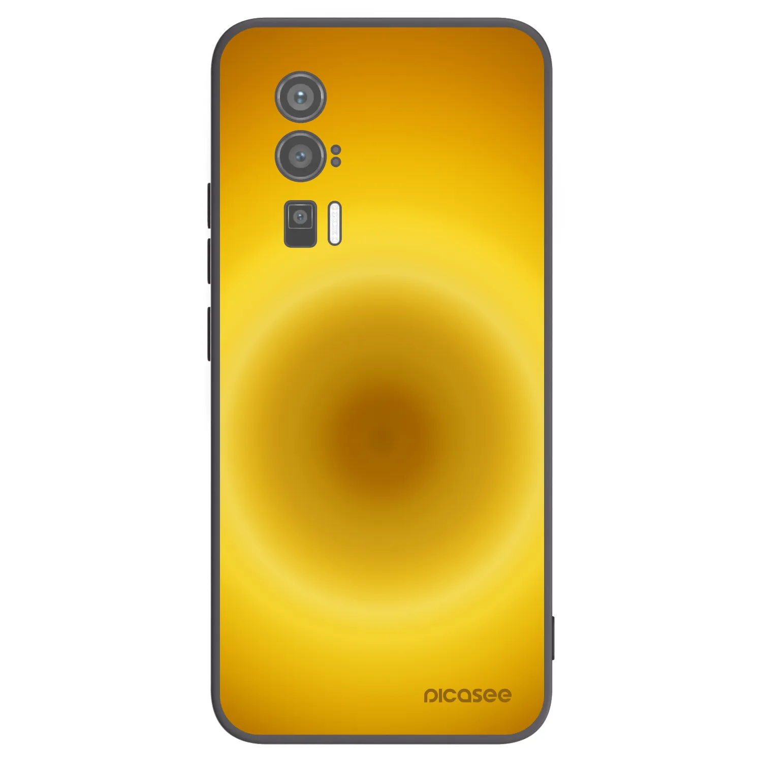 Picasee silikonový černý obal pro Xiaomi Poco F5 Pro 5G - Solar Pulse
