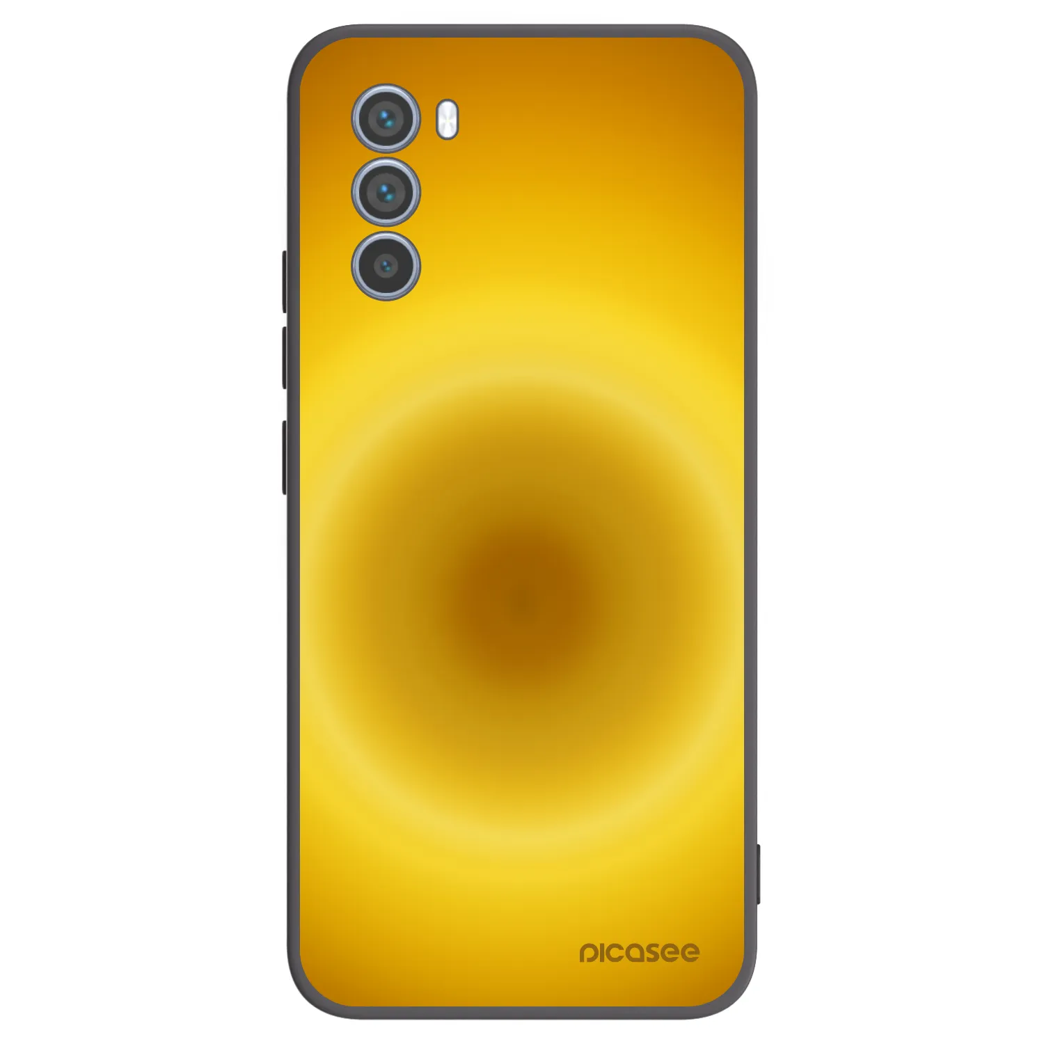 Picasee silikonový černý obal pro Motorola Moto G62 - Solar Pulse